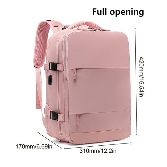 Mochila Bolso Impermeable Multiuso Viaje Estudio Trabajo Viral de Amazon