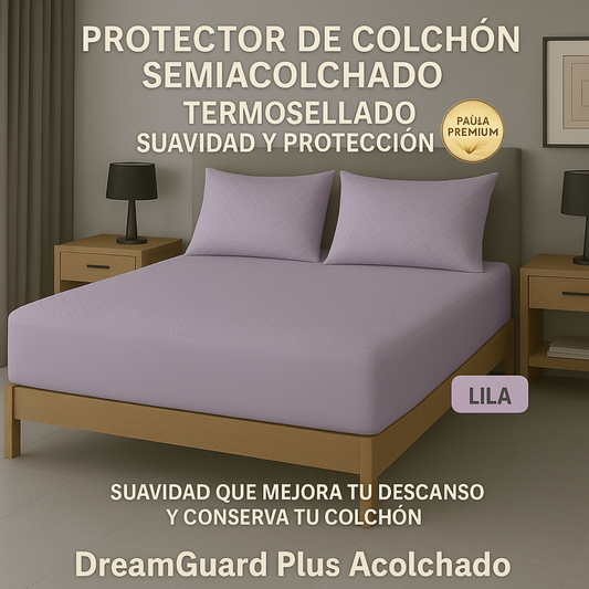 Protector De Colchón Termosellado + Fundas de almohadas