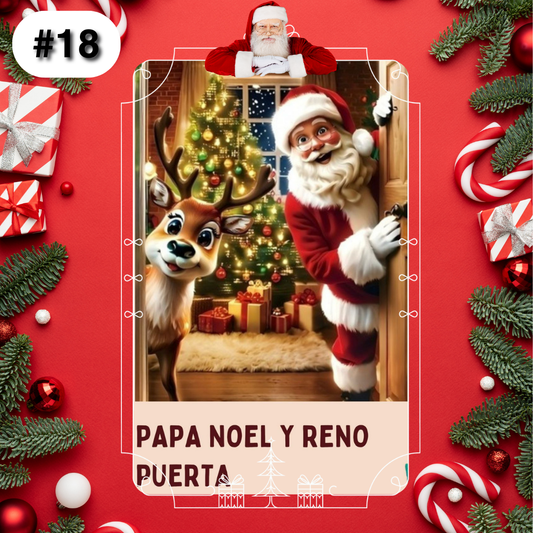 Forro de Puertas Navideñas Premium