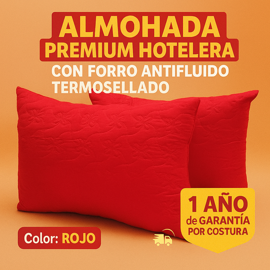 Almohadas Premium Hotelera 68x48 CM
