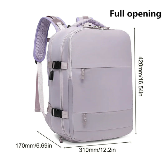 Mochila Bolso Impermeable Multiuso Viaje Estudio Trabajo Viral de Amazon