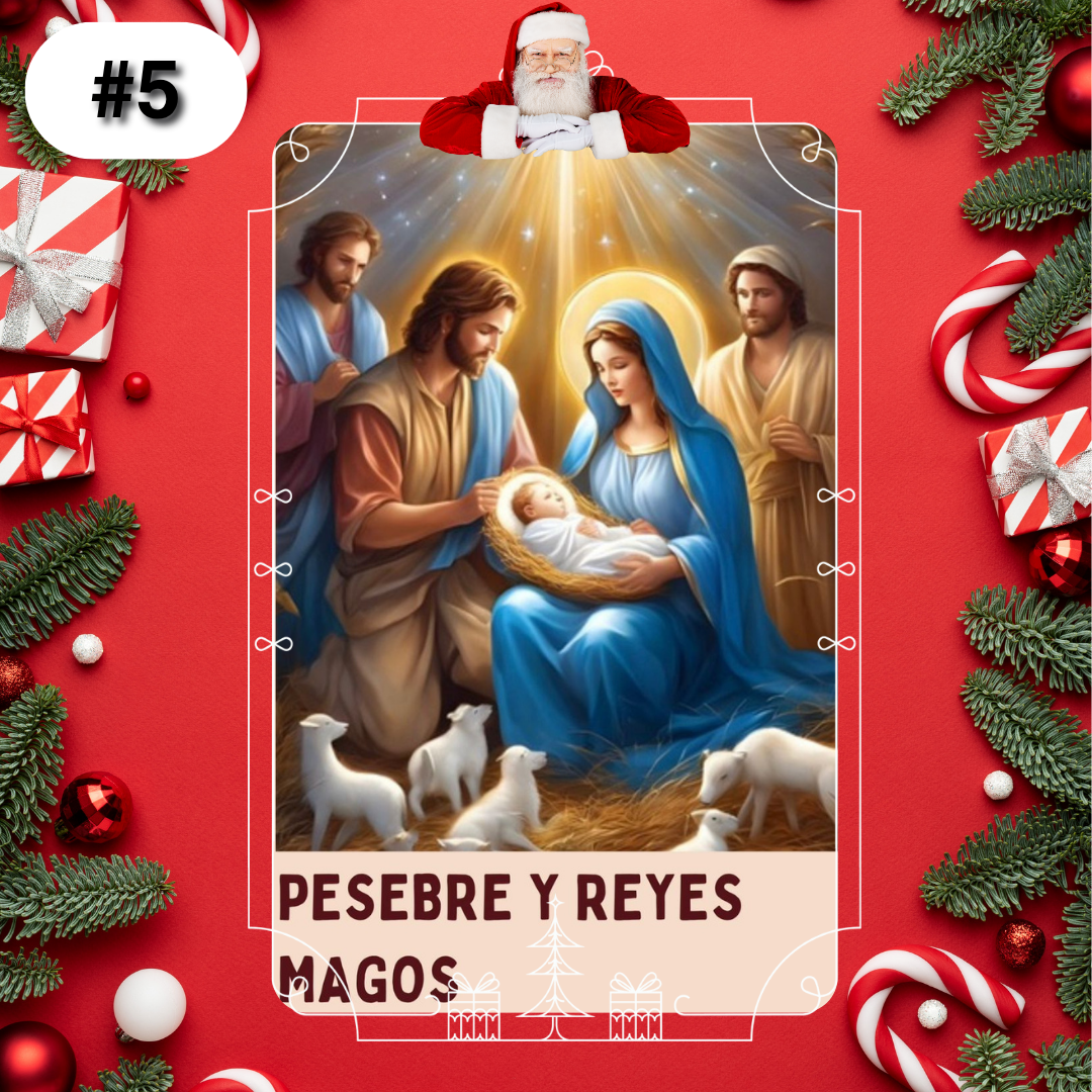 Forro de Puertas Navideñas Premium