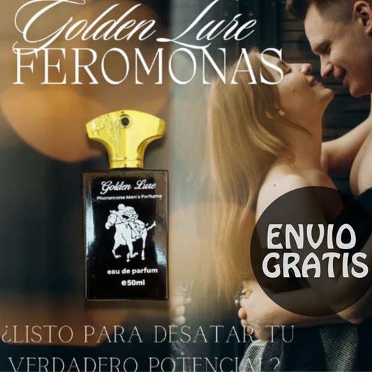 GOLDEN LURE PLUS 2025 - PERFUME DE FEROMONAS PARA HOMBRE