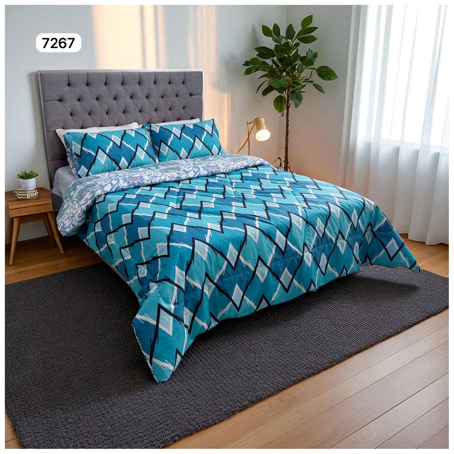 Edredon Premiun Doble Faz con Fundas (210x240) cm