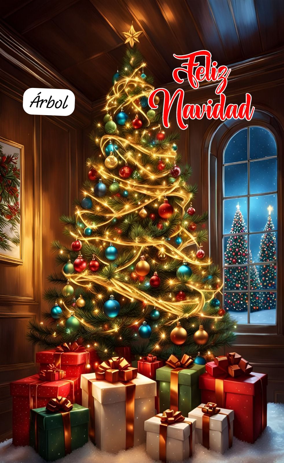 Forro de Puertas Navideñas Premium