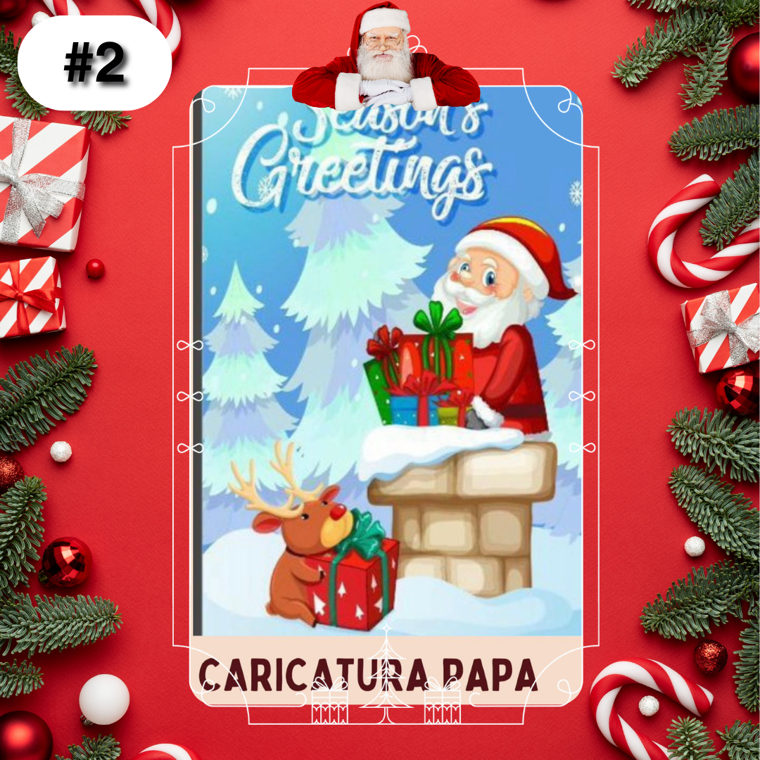 Forro de Puertas Navideñas Premium