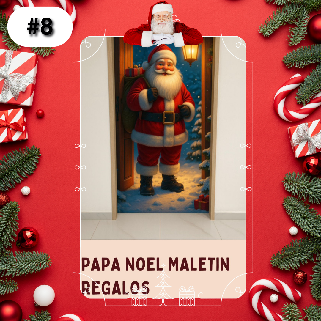 Forro de Puertas Navideñas Premium