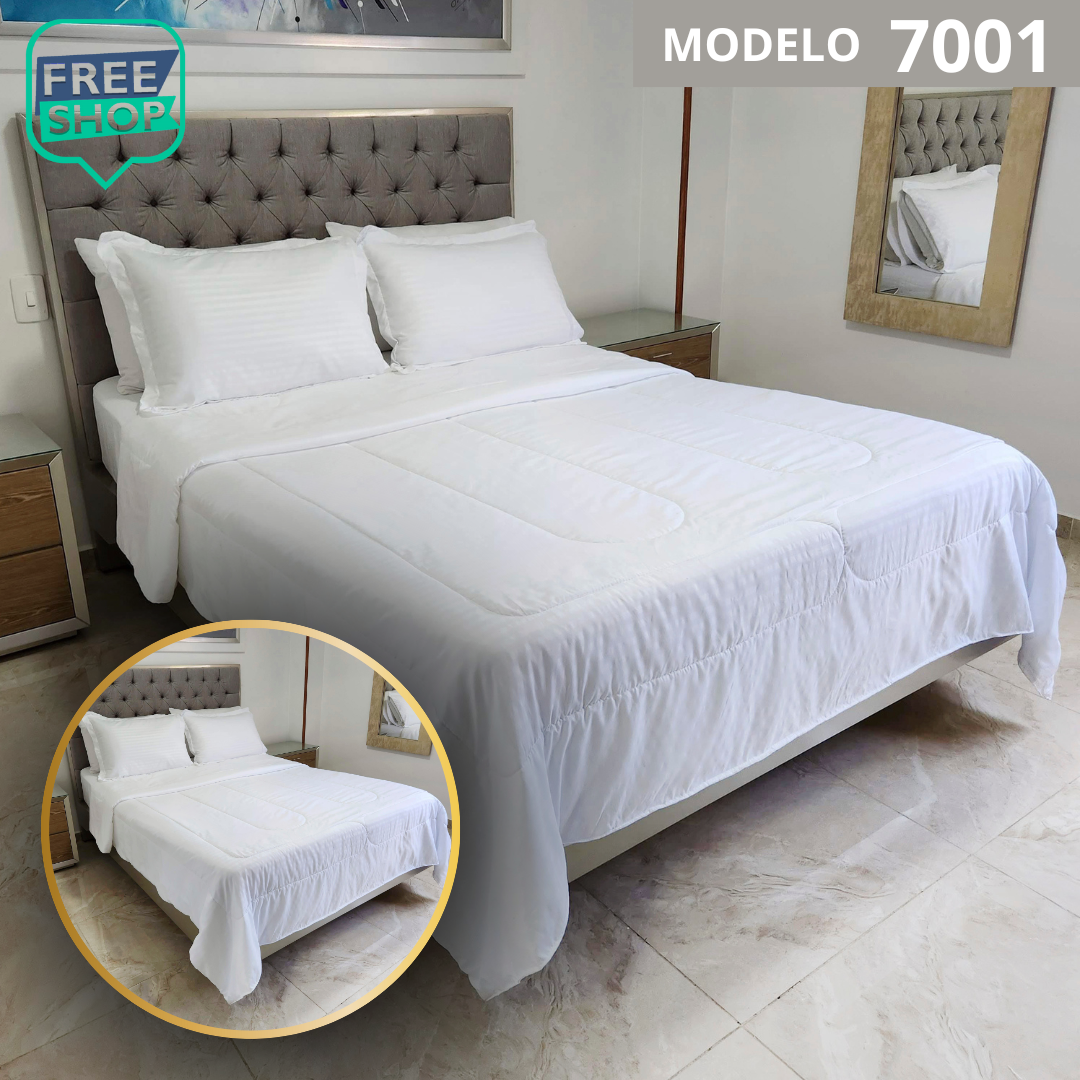 Edredon Premiun Doble Faz con Fundas (210x240) cm