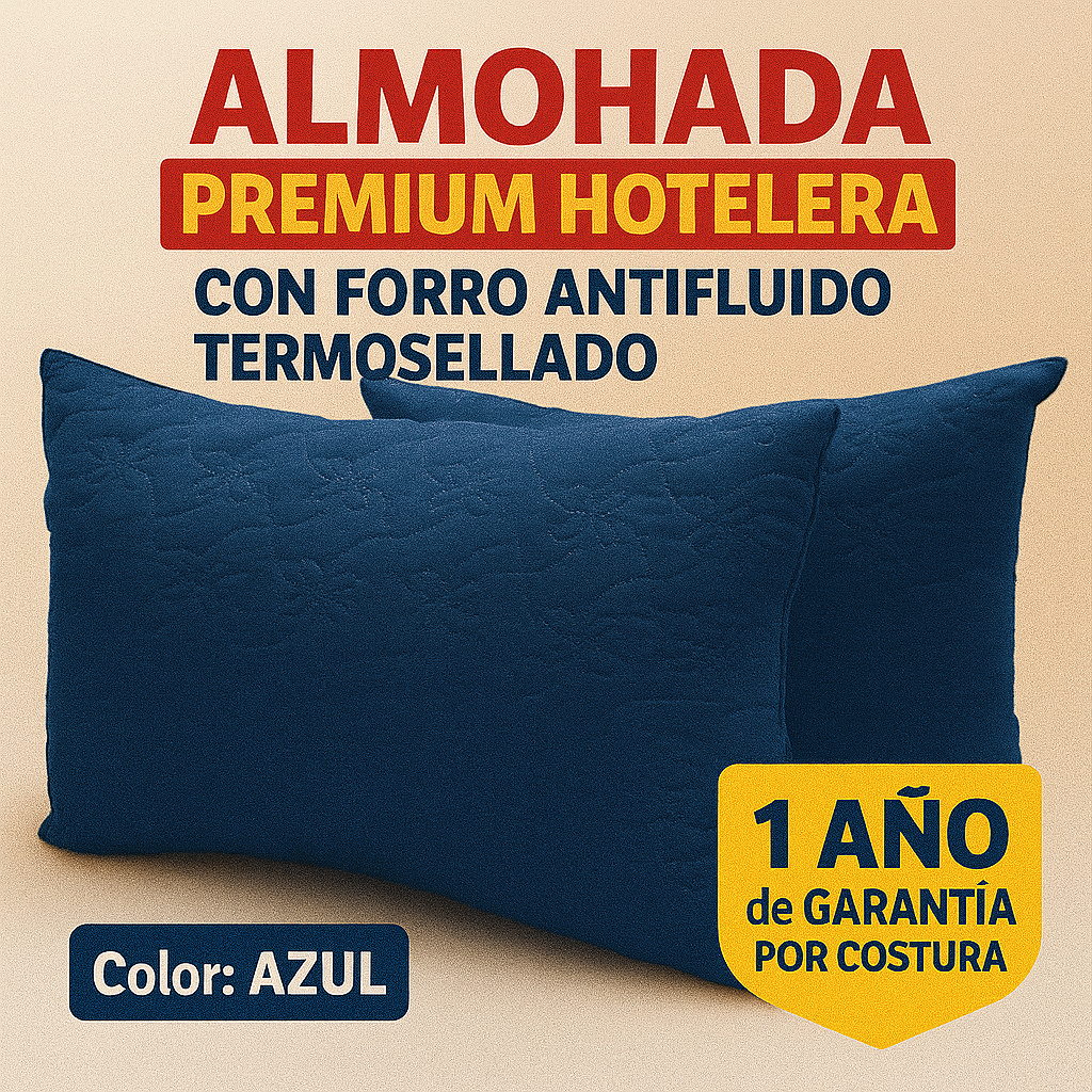 Almohadas Premium Hotelera 68x48 CM