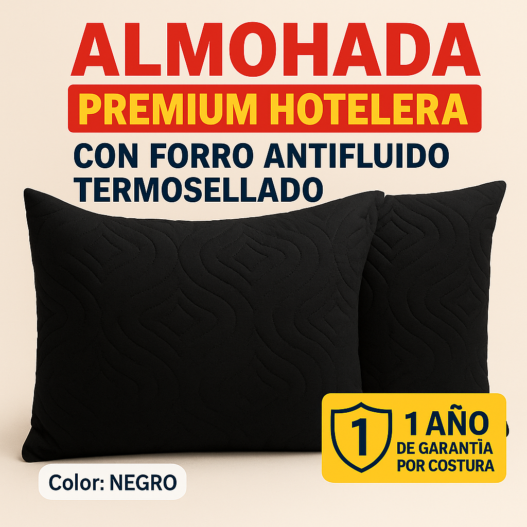 Almohadas Premium Hotelera 68x48 CM