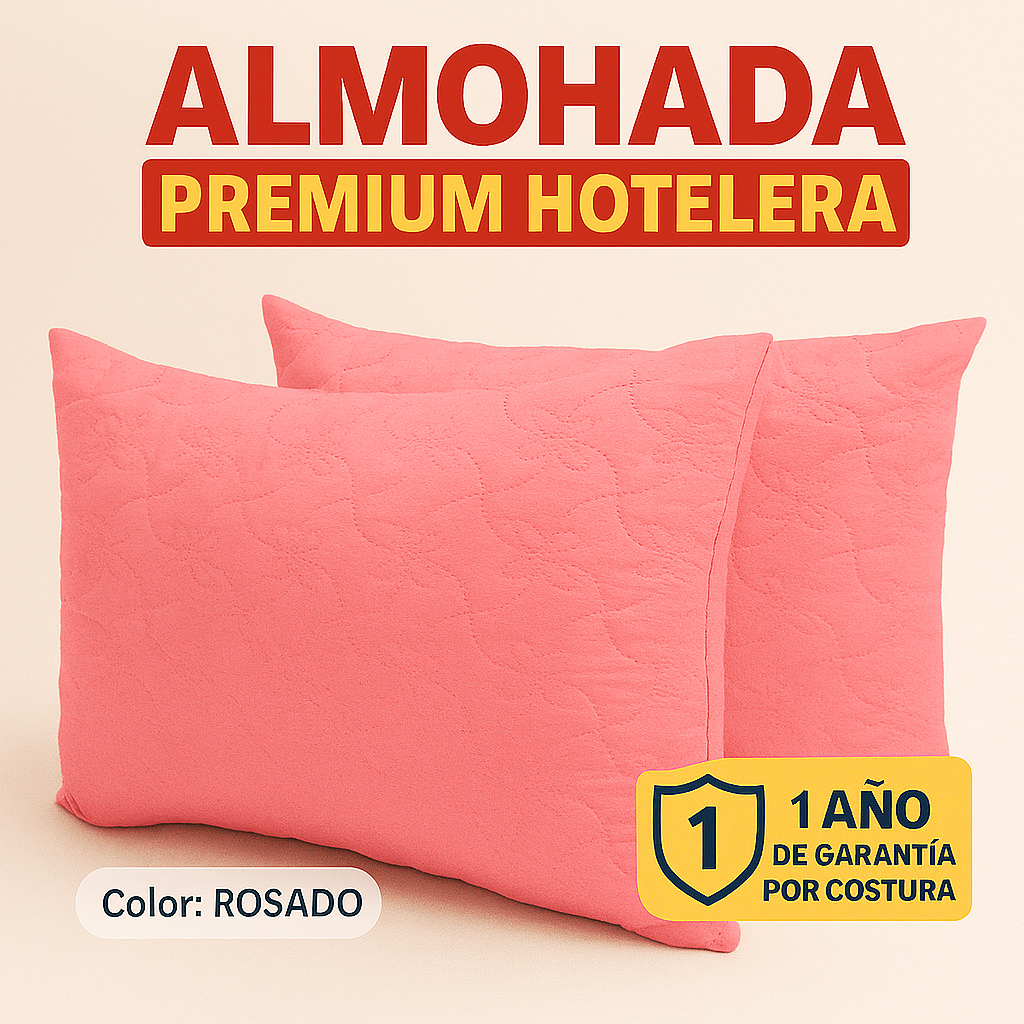 Almohadas Premium Hotelera 68x48 CM