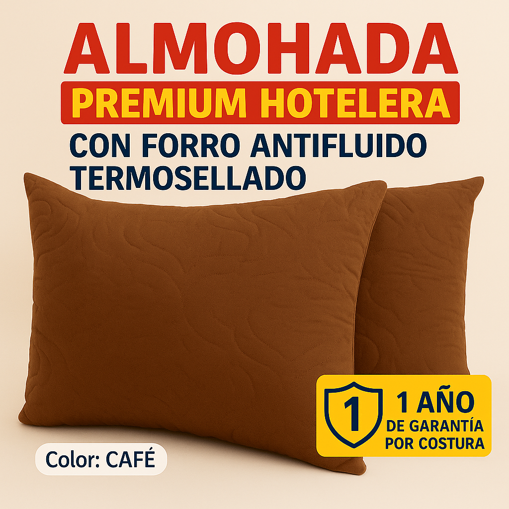 Almohadas Premium Hotelera 68x48 CM