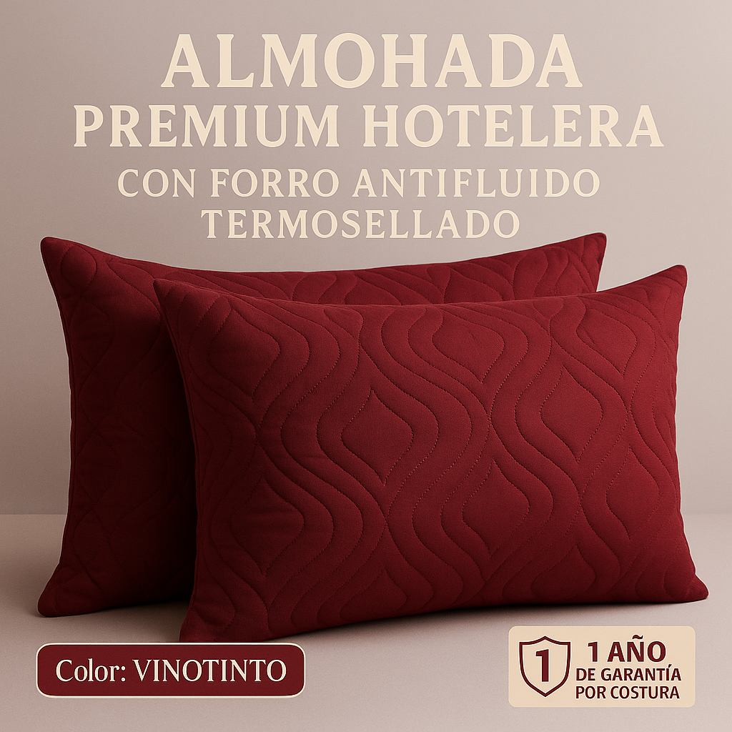 Almohadas Premium Hotelera 68x48 CM